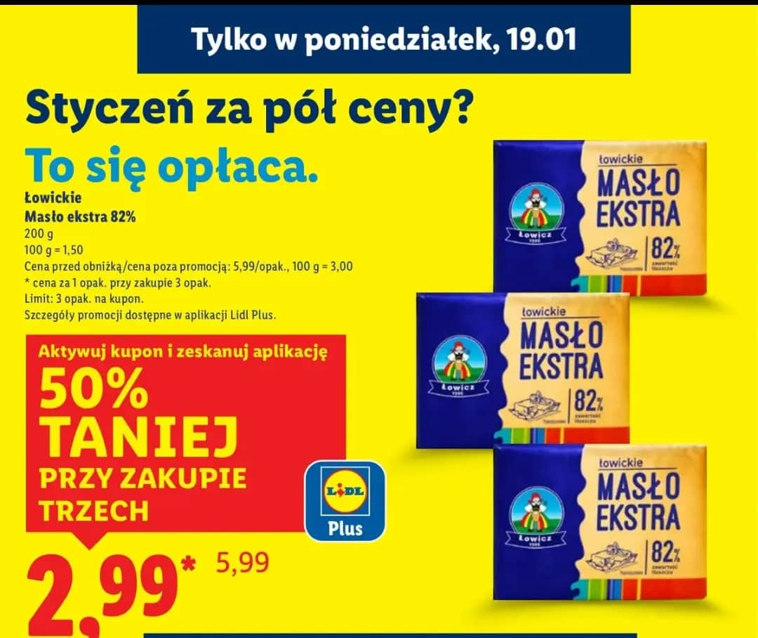 Masło na promocji: gdzie kupić najtaniej? Łap okazje i mroź!
